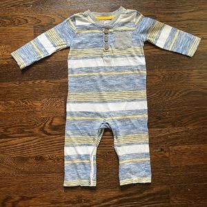 Burt’s Bees Painted striped Onesie